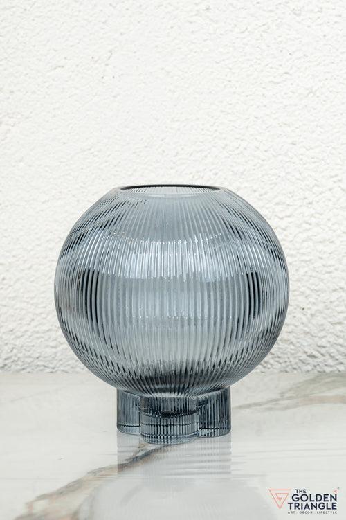 Illume Glass Vase - Ice Blue