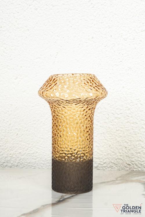 Yonder Glass Vase - Amber