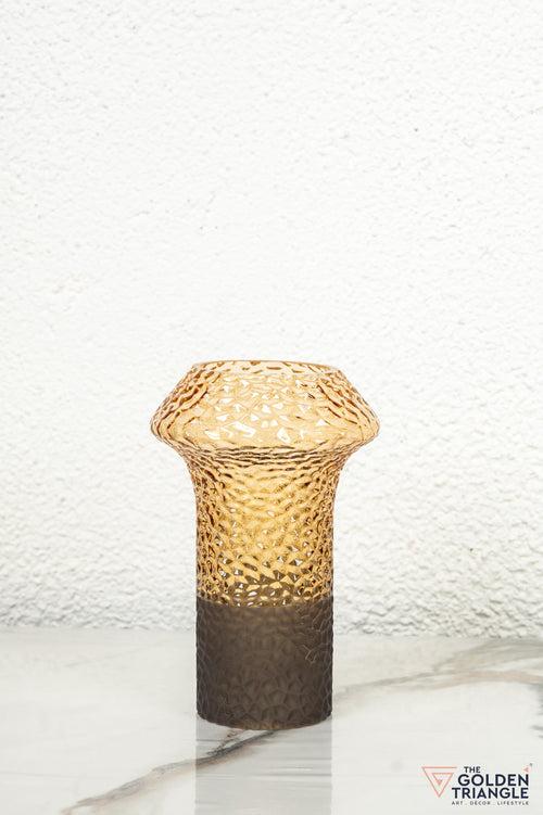 Yonder Glass Vase - Amber