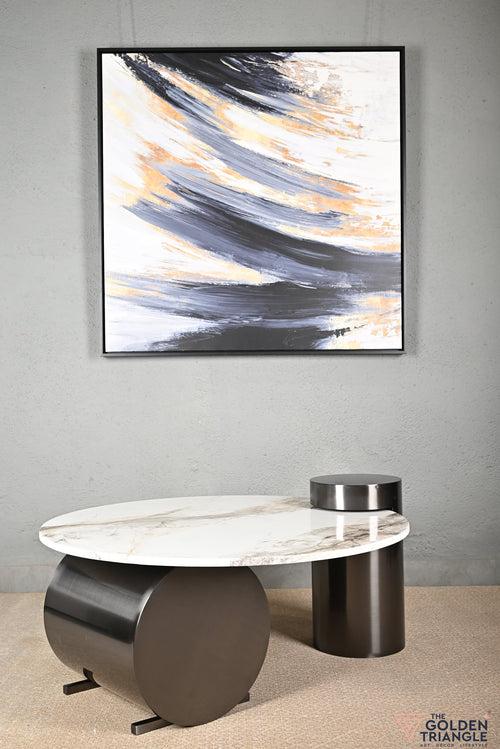 Winston Coffee Table - Gunmetal