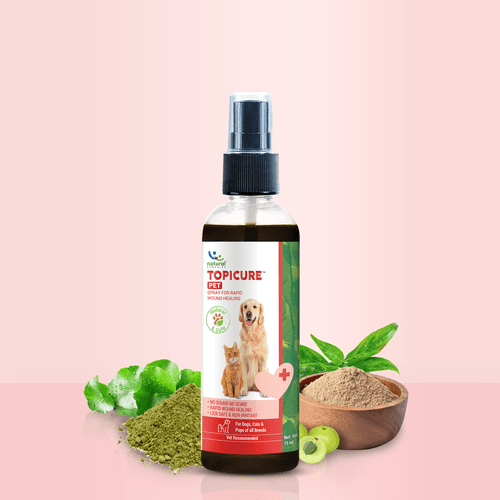 TOPICURE PET - Wound Healing Spray - For Dog & Cat