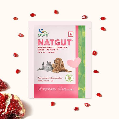 Natgut Sachet (30 Sachets)- Digestive Supplement For Dog & Cat