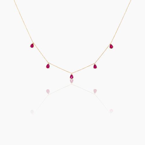 Berry Ruby Necklace