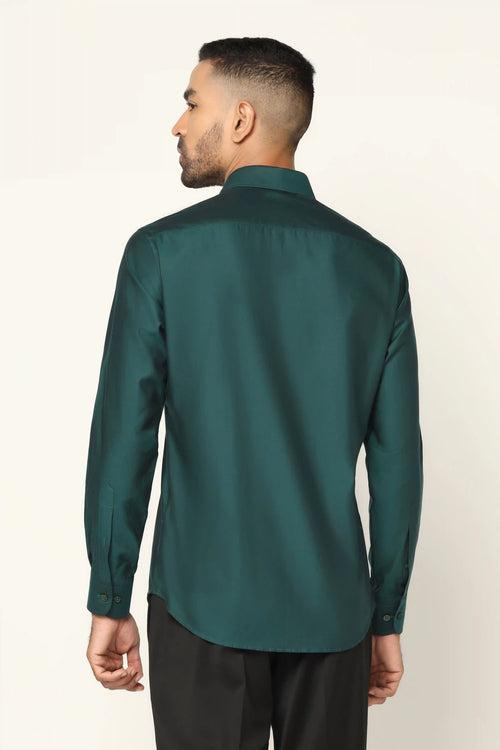 Green Designer Shirt