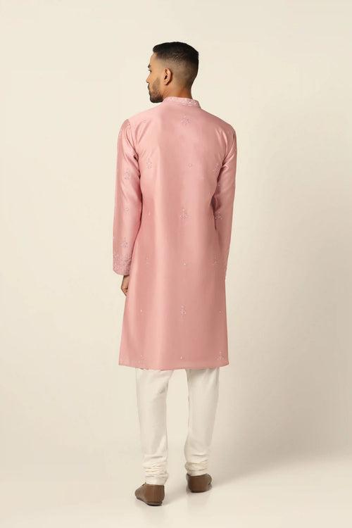 Peach Kurta Pajama