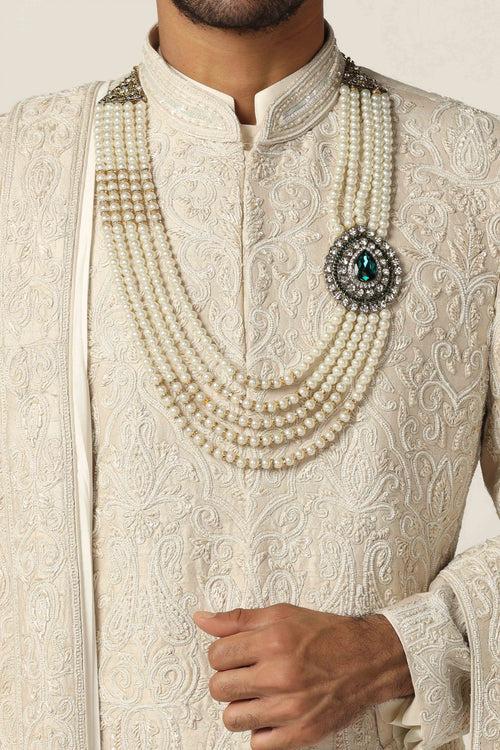 Off-White Designer  Sherwani