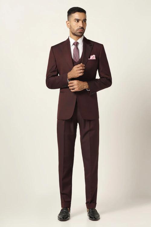 Wine Basic Suit