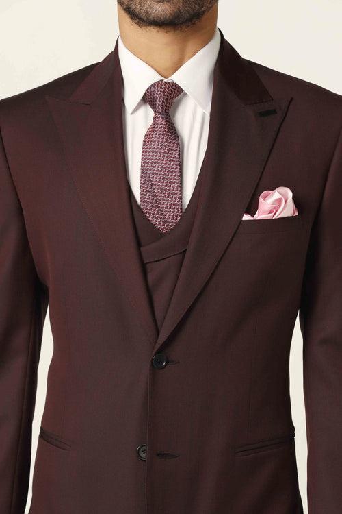 Wine Basic Suit