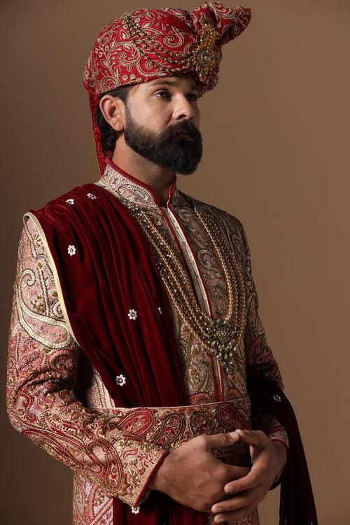 Ombre Embroidered Sherwani