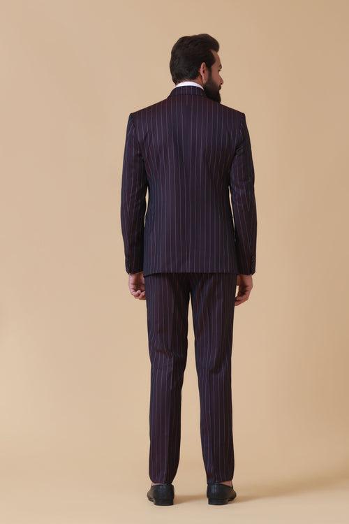 Doublebreasted Pinstripe Suit