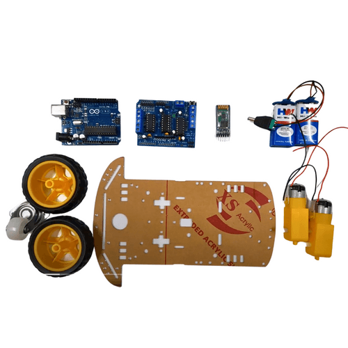 DIY Bluetooth Controlled Car Kit with Arduino