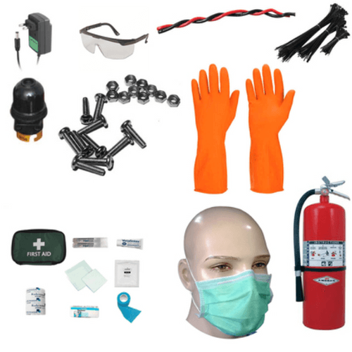 Atal Tinkering Lab Package 4 (P4) Power Supply and Accessories and Safety Equipment