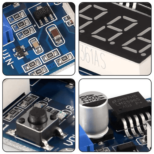 LM2596 DC-DC Step-down Buck Module with Display