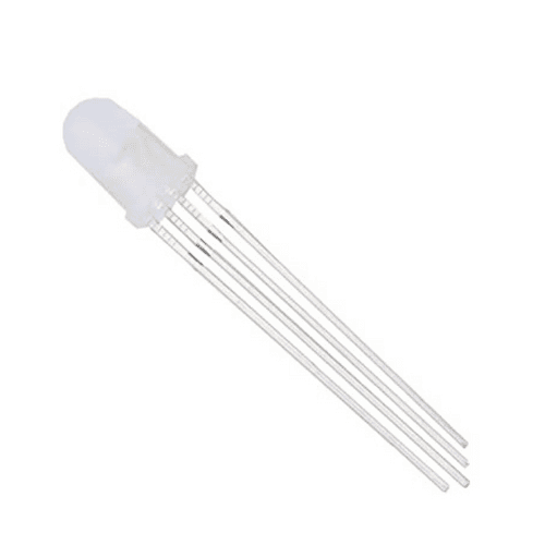 5mm RGB LED Common Cathode Diffuse (Pack of 10)