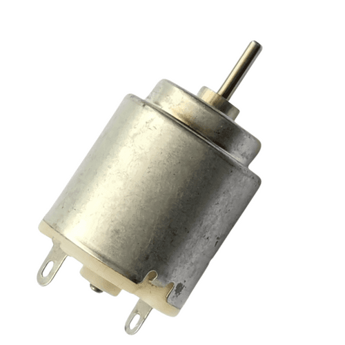 Round Toy DC Motor Dual Shaft High RPM