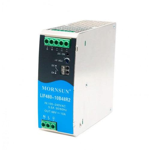 Mornsun LIF480-10B48R2 AC/DC 480W DIN-Rail Power Supply