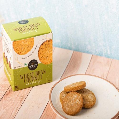 Wheat Bran Coconut Cookies (Pack of 10)