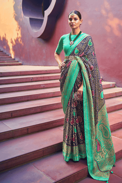 Ready to Wear Royal Patola Silk Saree