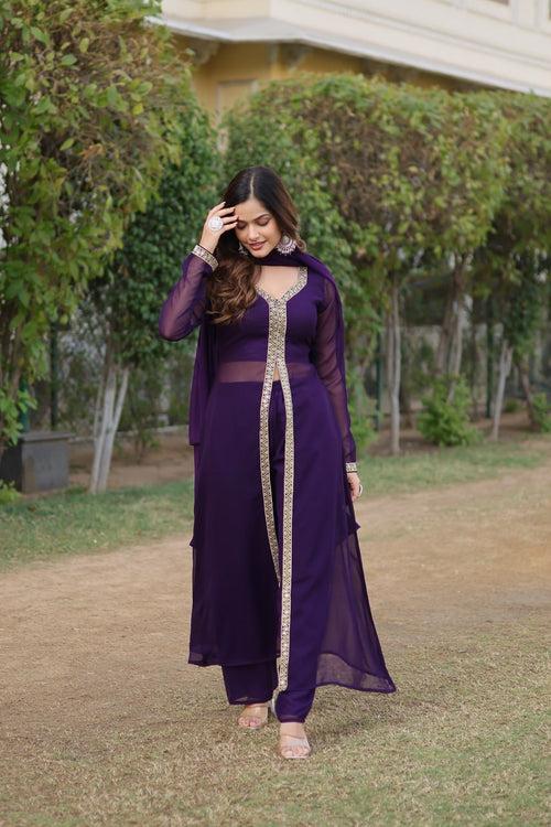 Kurti Suit with Front Slit