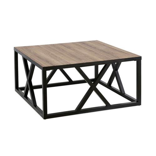 Doug Center Table in Black & Brown Colour