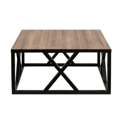 Doug Center Table in Black & Brown Colour