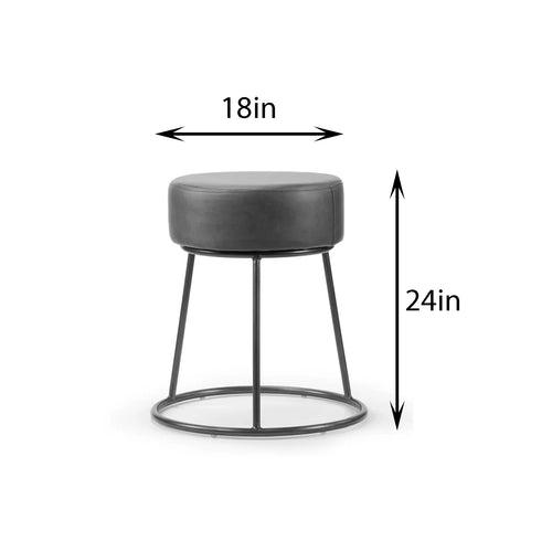 Rosa Barstool in Grey Color - Luxury Home Furniture