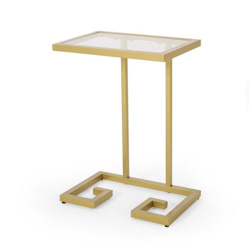 TORDI Side Table in Golden Color