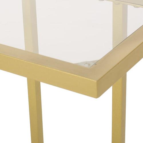 TORDI Side Table in Golden Color