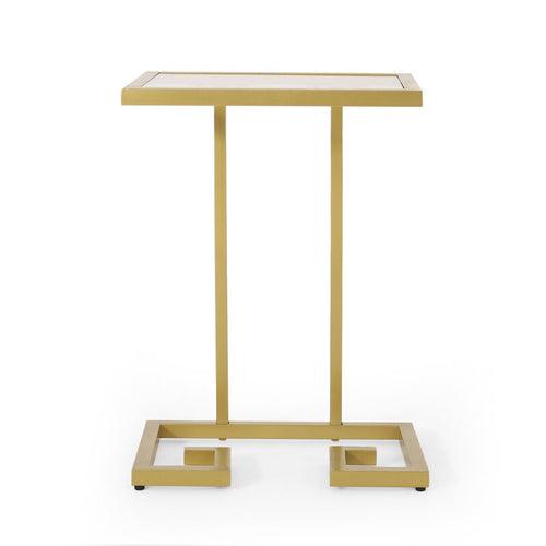 TORDI Side Table in Golden Color