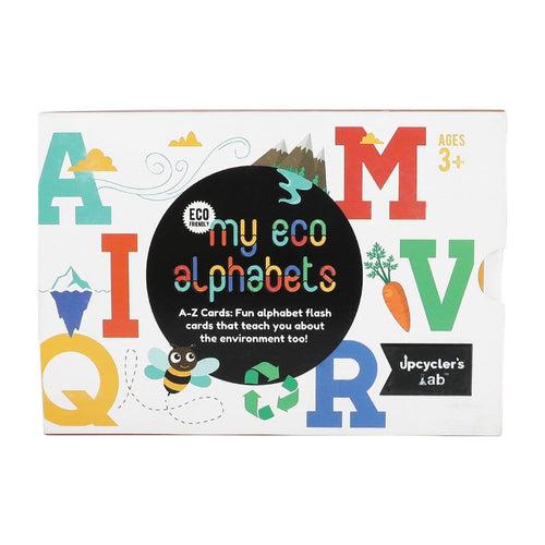 Eco Alphabets Flashcards - Set of 10