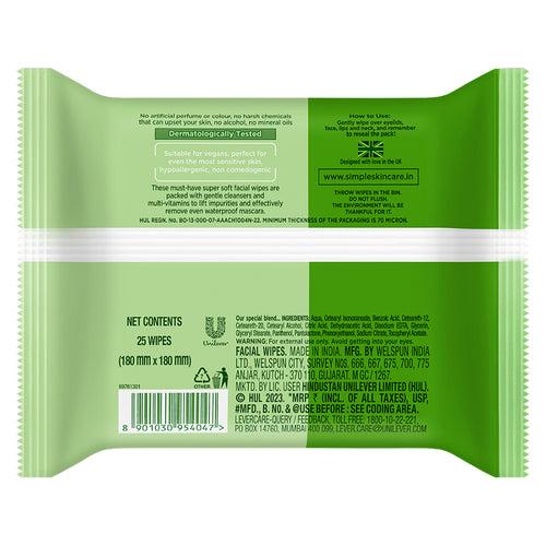 Cleansing Facial Wipes 25 Wipes