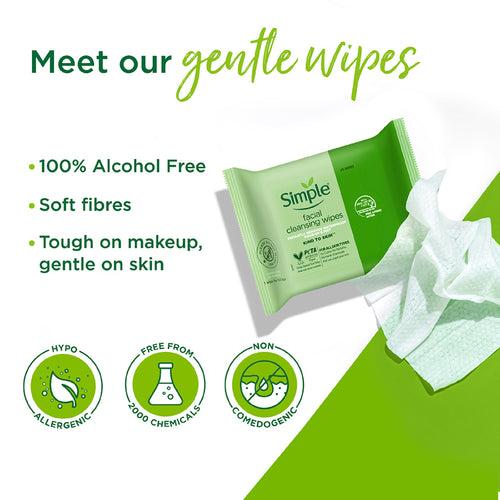 Cleansing Facial Wipes 25 Wipes