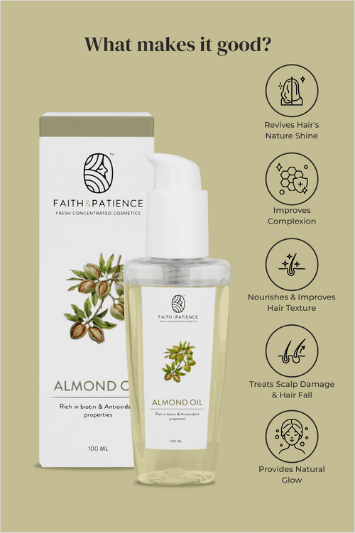 Almond Oil | Cold Pressed Oil | Healthy Body & Skin