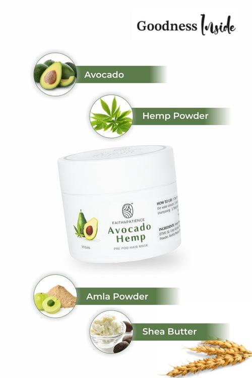 Avocado Hemp Hair Mask