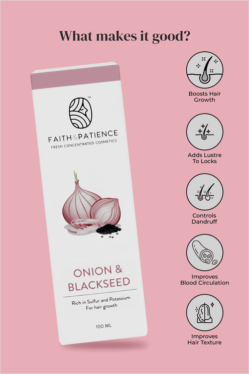 Onion & Blackseed Oil | Hairfall Control Hair Oil