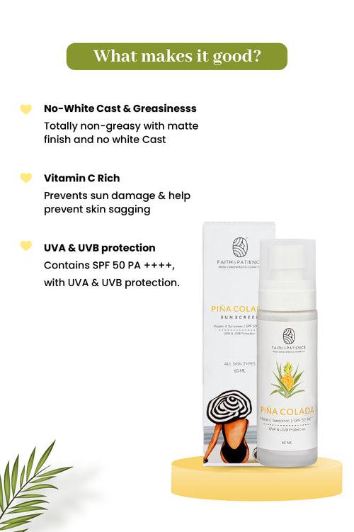 Pina Colada Sunscreen- SPF 50 | PA++++