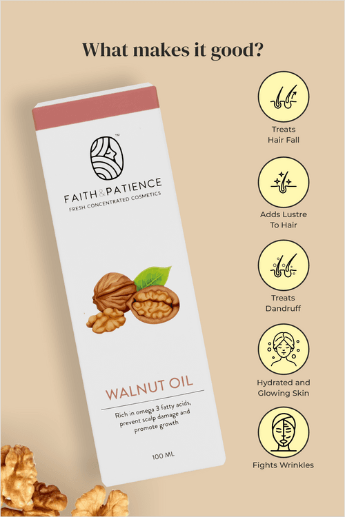 Walnut Oil | Dry Skin | Cold Pressed Oil