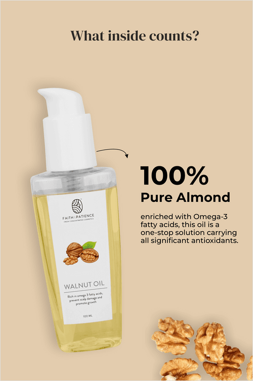 Walnut Oil | Dry Skin | Cold Pressed Oil