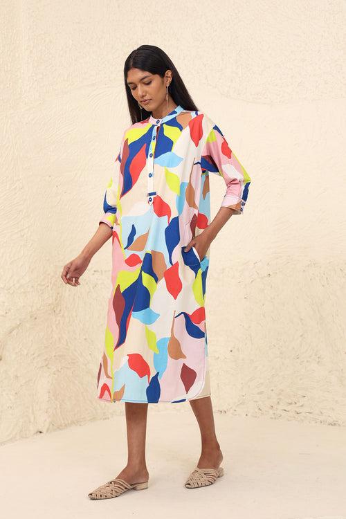 WIONA PRINT DRESS