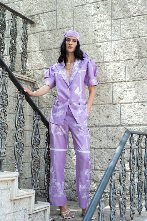 La fontaine cotton pant suit