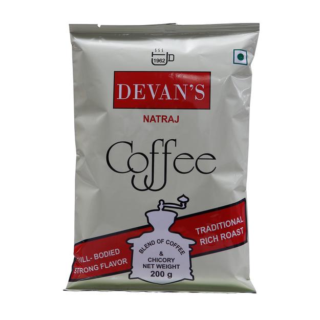 DEVANS NATRAJ COFFEE ( 70% coffee + 30% chicory)