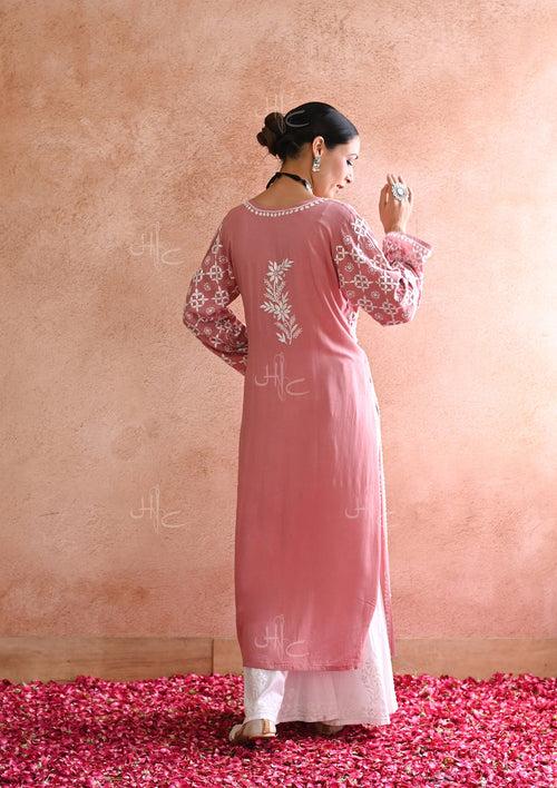 Kashish Chikankari Modal Straight Kurta