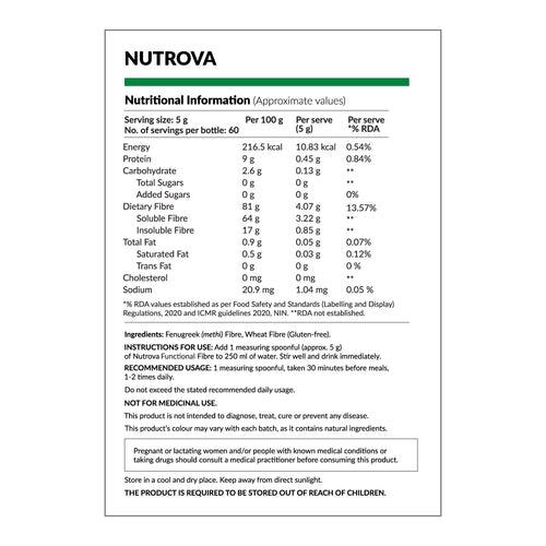 Nutrova Functional Fibre