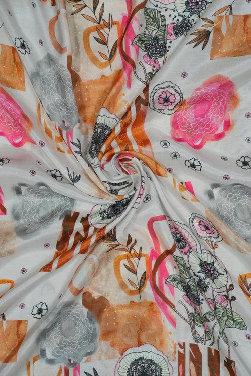 Muslin Printed Fabric