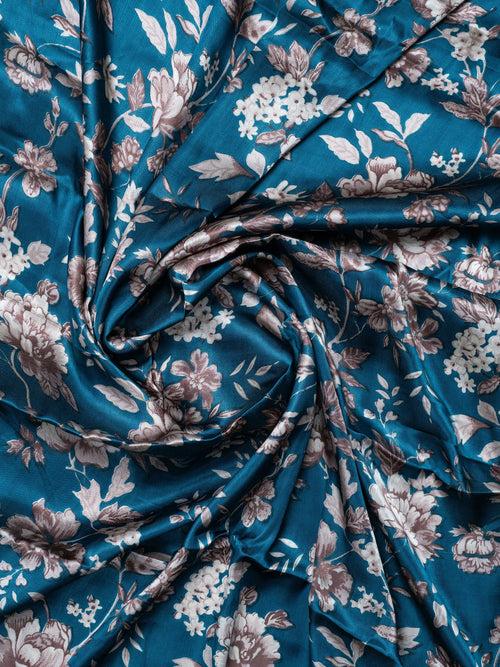 Gajji Silk Printed Fabric