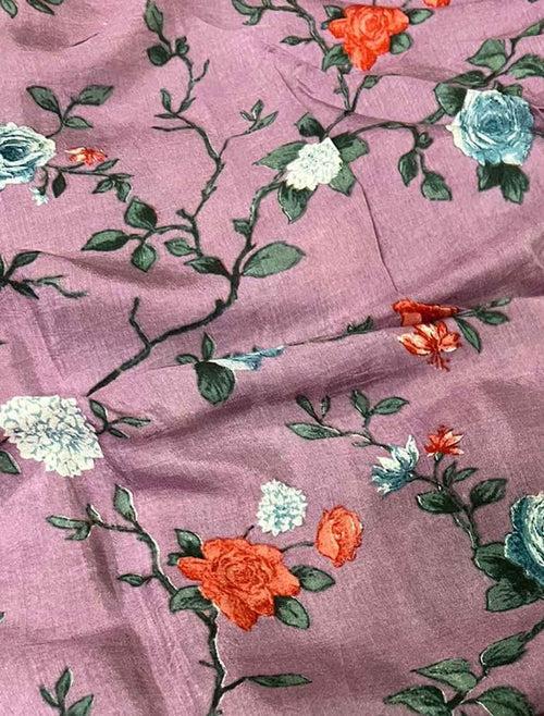 Pre cut Muslin Printed Fabric (1 Meter)