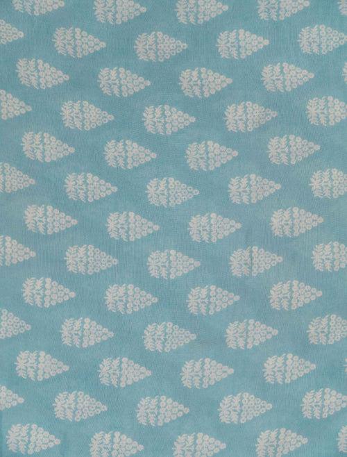 Pre Cut Muslin Printed Fabric (1 Meter)