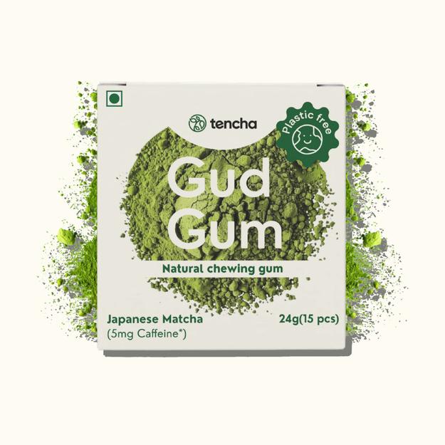 Japanese Matcha Chewing Gum | (Tencha x Gud Gum) - Freebie