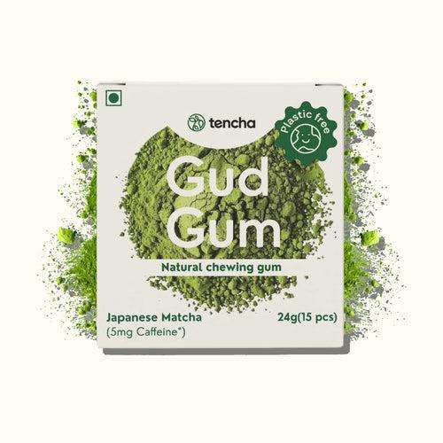 Japanese Matcha Chewing Gum | (Tencha x Gud Gum) - Freebie