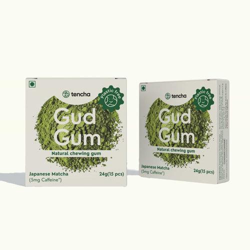 Japanese Matcha Chewing Gum | (Tencha x Gud Gum) - Freebie